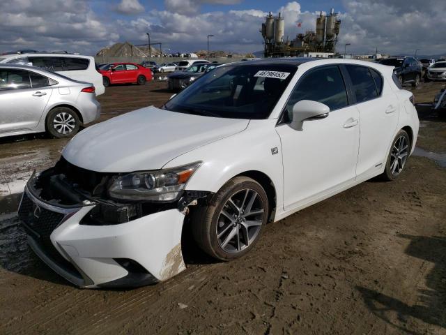 LEXUS CT 200 2015 with VIN JTHKD5BH4F2221626 - Photo from auction