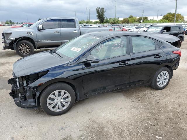 HYUNDAI ACCENT SE 2022 with VIN 3KPC24A60NE181133 - Photo from auction