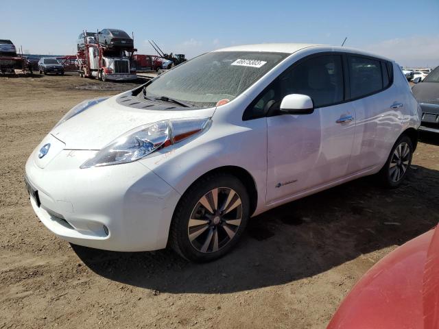 NISSAN LEAF S 2015 with VIN 1N4AZ0CP7FC312672 - Photo from auction