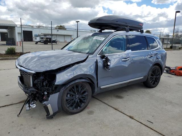KIA TELLURIDE 2021 with VIN 5XYP5DHC8MG140836 - Photo from auction