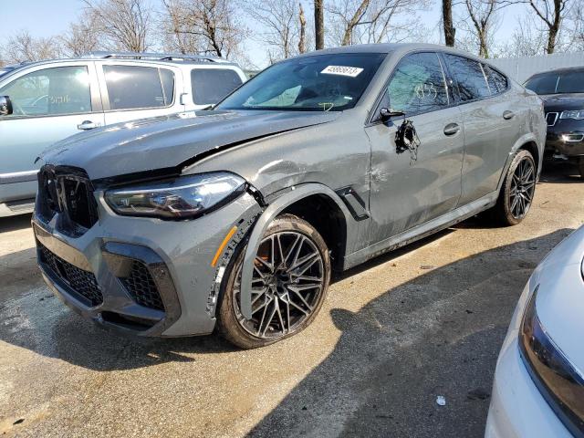 BMW X6 M 2022 with VIN 5YMCY0C08N9M70787 - Photo from auction