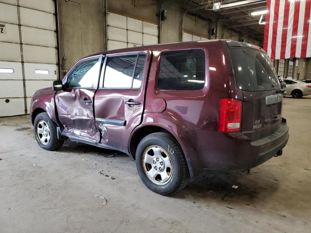 Photo 2 from auction – 2011 HONDA PILOT LX with VIN 5FNYF4H24BB090210