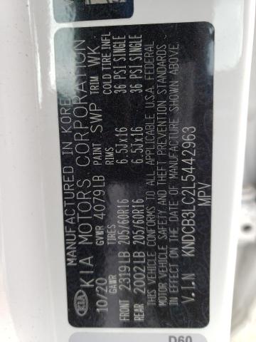 Photo 14 from auction – 2020 KIA NIRO LX with VIN KNDCB3LC2L5442963