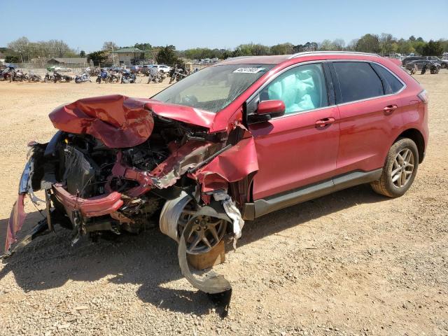 FORD EDGE SEL 2022 with VIN 2FMPK4J97NBA09972 - Photo from auction