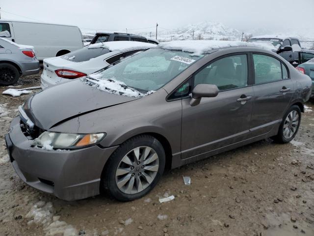 HONDA CIVIC EX 2009 with VIN 19XFA16849E033811 - Photo from auction