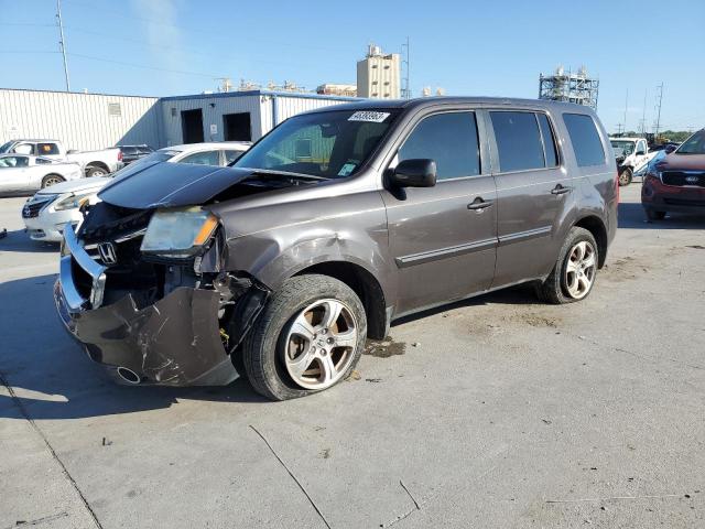 HONDA PILOT EXL 2012 with VIN 5FNYF3H55CB007292 - Photo from auction