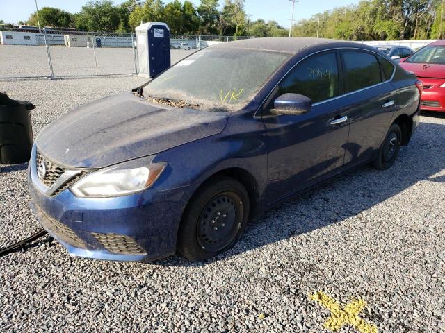 NISSAN SENTRA S 2017 with VIN 3N1AB7AP0HY359999 - Photo from auction