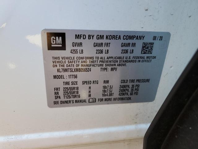 Photo 14 from auction – 2021 CHEVROLET TRAILBLAZE with VIN KL79MTSLXMB056524