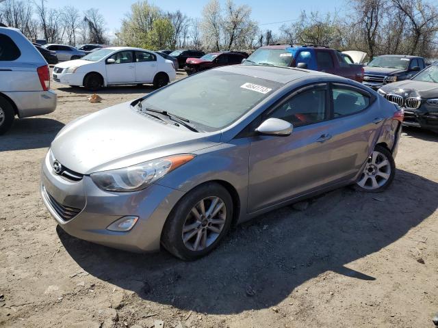 HYUNDAI ELANTRA GL 2012 with VIN KMHDH4AE4CU451663 - Photo from auction