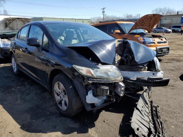 Photo 4 from auction – 2013 HONDA CIVIC LX with VIN 2HGFB2F57DH543626