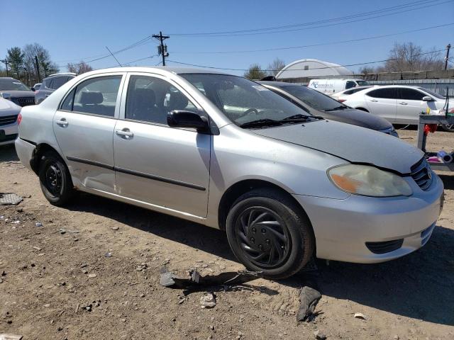 Photo 4 from auction – 2003 TOYOTA COROLLA CE with VIN JTDBR32E330025939