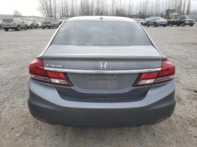 Photo 6 from auction – 2013 HONDA CIVIC EXL with VIN 19XFB2F97DE234851