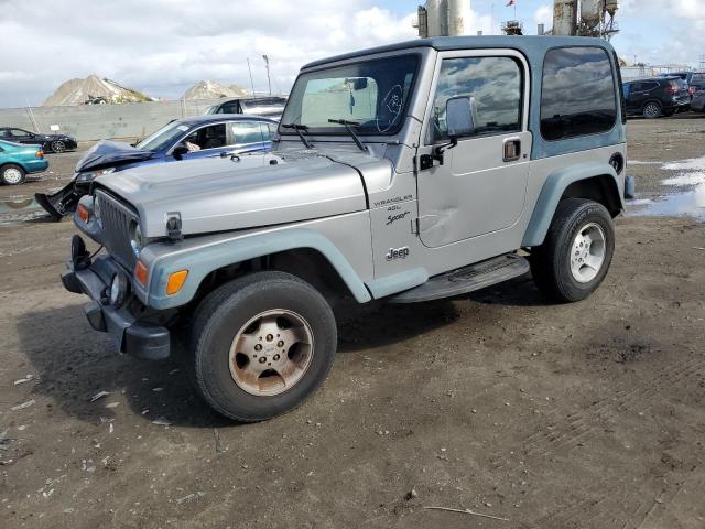 JEEP WRANGLER / 2000 with VIN 1J4FA49S8YP712420 - Photo from auction