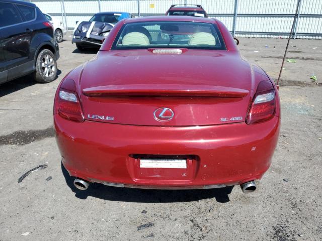 Photo 6 from auction – 2006 LEXUS SC 430 with VIN JTHFN48YX69007800