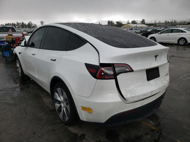 Photo 2 from auction – 2022 TESLA MODEL Y with VIN 7SAYGDEE8NF308393