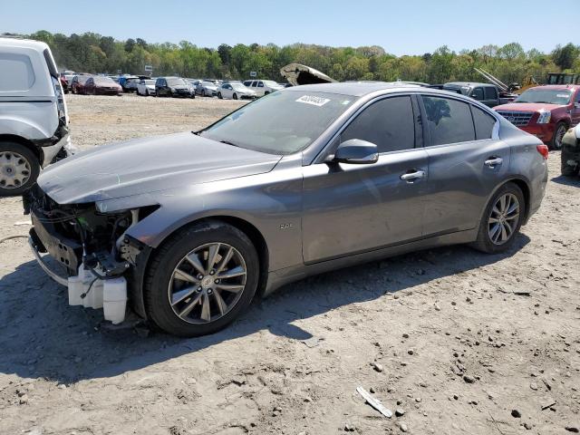 INFINITI Q50 BASE 2017 with VIN JN1CV7AP0HM641272 - Photo from auction