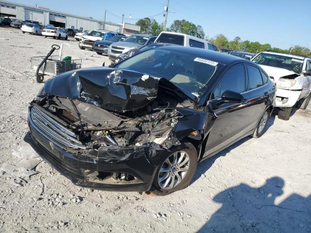 FORD FUSION S 2017 with VIN 3FA6P0G78HR307586 - Photo from auction