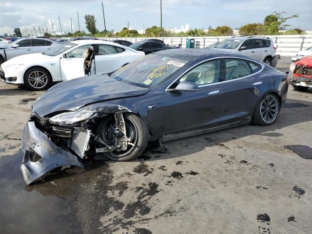 TESLA MODEL S 2020 with VIN 5YJSA1E26LF348395 - Photo from auction