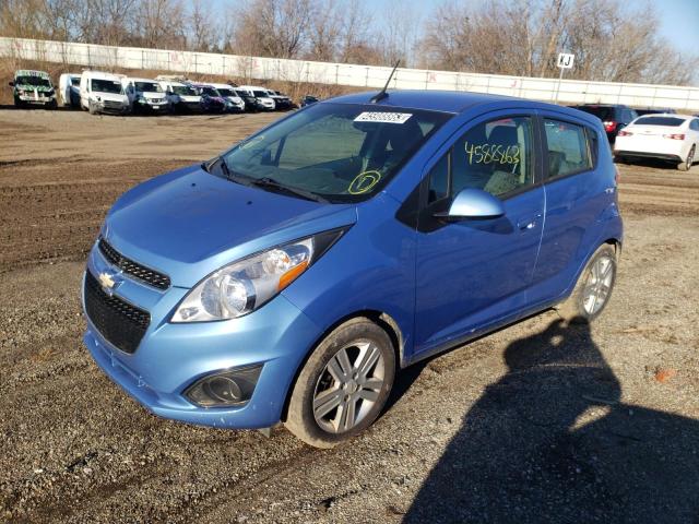 CHEVROLET SPARK LS 2013 with VIN KL8CA6S92DC506404 - Photo from auction