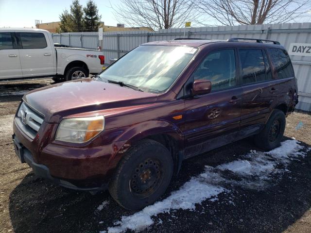 HONDA PILOT LX 2008 with VIN 5FNYF18168B503971 - Photo from auction