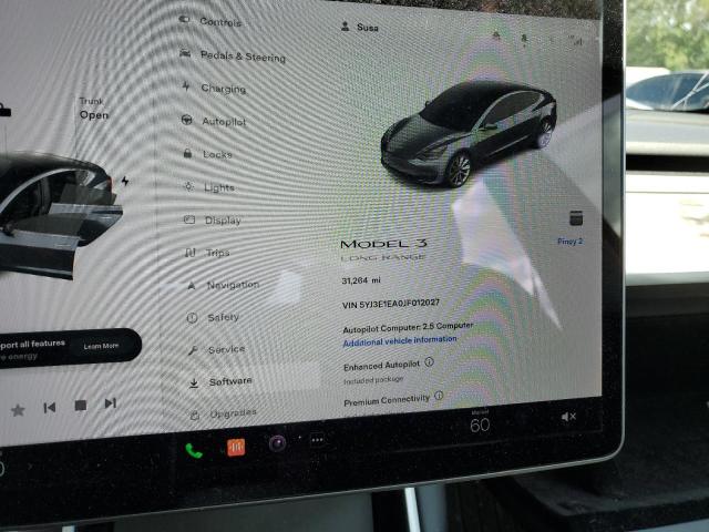 Photo 9 from auction – 2018 TESLA MODEL 3 with VIN 5YJ3E1EA0JF012027