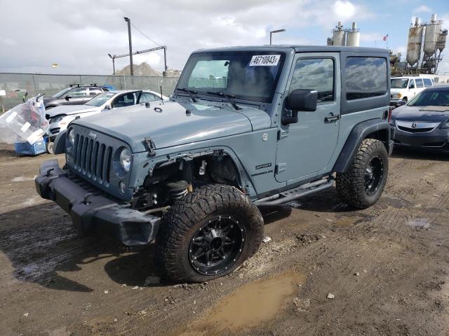 Photo 1 from auction – 2015 JEEP WRANGLER S with VIN 1C4AJWAG4FL689158
