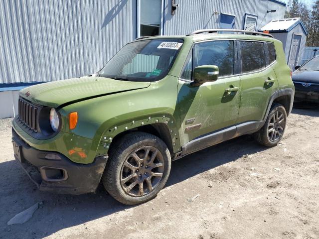JEEP RENEGADE L 2016 with VIN ZACCJBBW9GPD72741 - Photo from auction