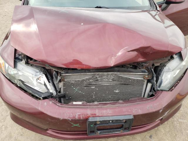 Photo 11 from auction – 2012 HONDA CIVIC LX with VIN 19XFB2F50CE034745