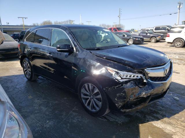 Photo 4 from auction – 2016 ACURA MDX TECHNO with VIN 5FRYD3H48GB002606