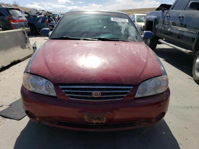 Photo 5 from auction – 2002 KIA SPECTRA with VIN KNAFB121625194486