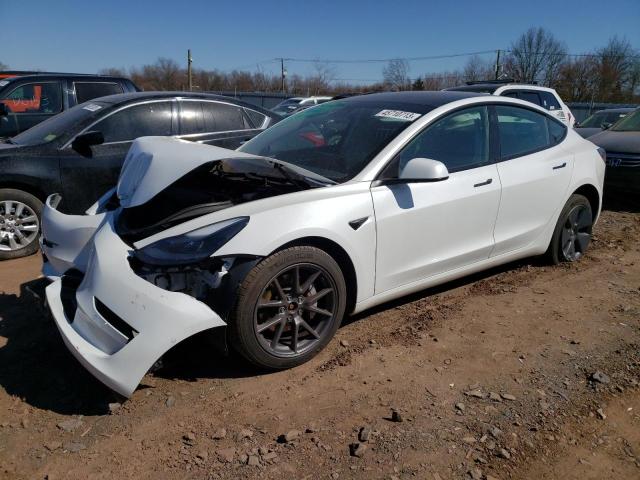 TESLA MODEL 3 2021 with VIN 5YJ3E1EB0MF054503 - Photo from auction