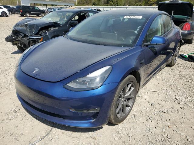 TESLA MODEL 3 2021 with VIN 5YJ3E1EA0MF089999 - Photo from auction