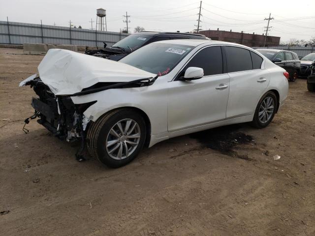 INFINITI Q50 PREMIU 2017 with VIN JN1EV7AP1HM739266 - Photo from auction