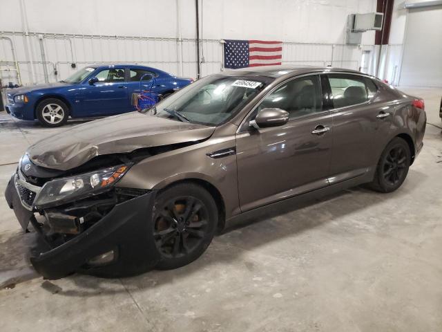 KIA OPTIMA EX 2011 with VIN KNAGN4A71B5058348 - Photo from auction