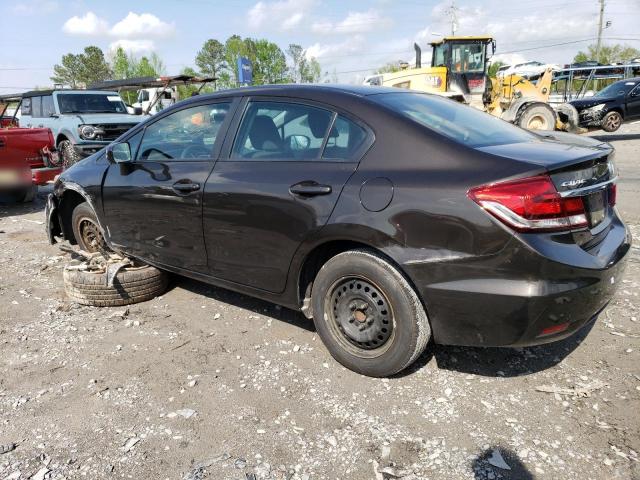 Photo 2 from auction – 2014 HONDA CIVIC LX with VIN 2HGFB2F53EH505070