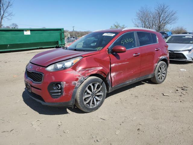 KIA SPORTAGE E 2017 with VIN KNDPN3AC2H7134845 - Photo from auction
