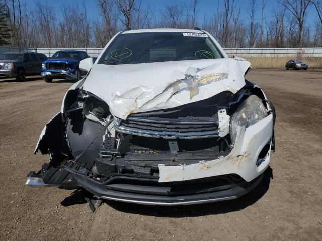 Photo 5 from auction – 2016 CHEVROLET TRAX 1LT with VIN 3GNCJLSB8GL257390
