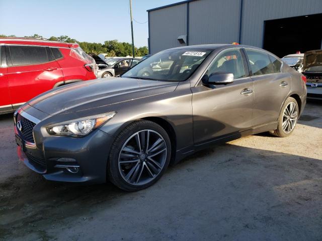 INFINITI Q50 PREMIU 2016 with VIN JN1EV7AR8GM340340 - Photo from auction