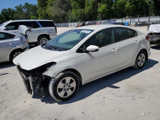 KIA FORTE LX 2017 with VIN 3KPFK4A75HE123884 - Photo from auction