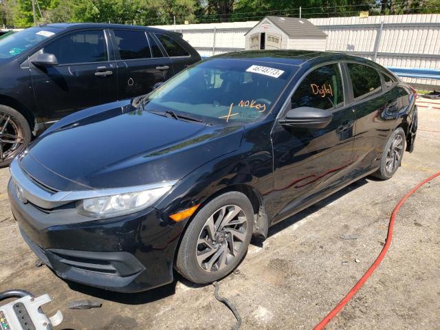 HONDA CIVIC EX 2017 with VIN 19XFC2F79HE056605 - Photo from auction