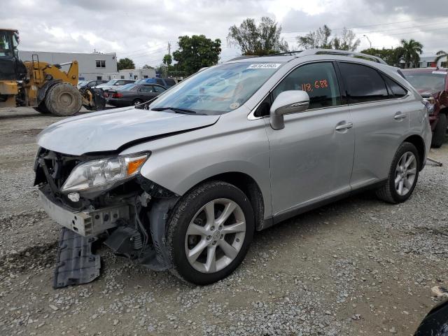 LEXUS RX 350 2012 with VIN 2T2ZK1BA0CC074098 - Photo from auction