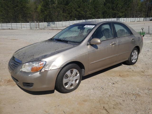 KIA SPECTRA EX 2009 with VIN KNAFE221X95601734 - Photo from auction