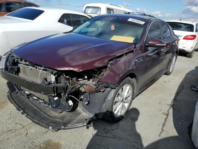 KIA OPTIMA LX 2016 with VIN 5XXGT4L31GG059750 - Photo from auction