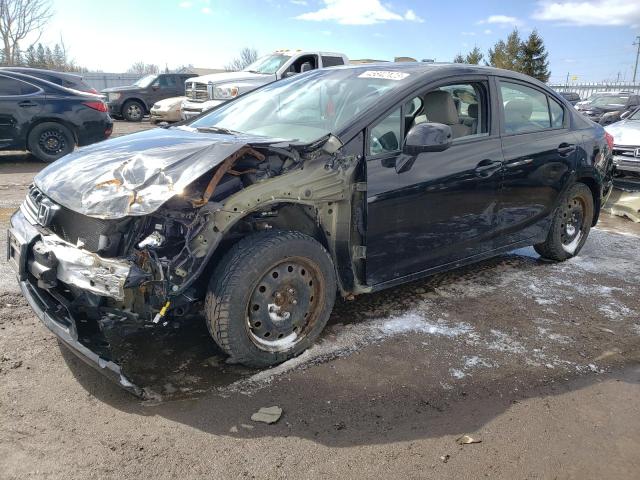 HONDA CIVIC LX 2012 with VIN 2HGFB2F50CH009320 - Photo from auction