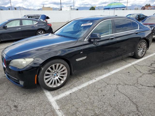 BMW 750 LI 2012 with VIN WBAKB8C59CC963794 - Photo from auction