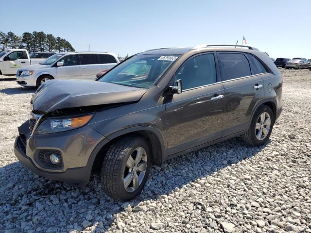 KIA SORENTO EX 2013 with VIN 5XYKU4A67DG419907 - Photo from auction