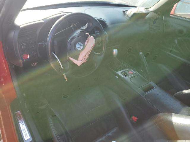 Photo 8 from auction – 2000 HONDA S2000 with VIN JHMAP1143YT000624