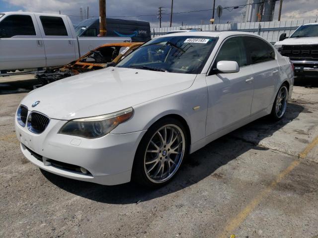 BMW 530 I 2007 with VIN WBANE73587CM49844 - Photo from auction