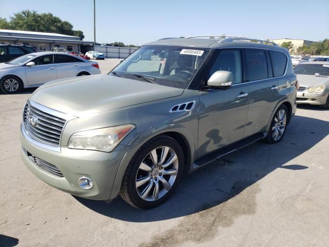 INFINITI QX56 2011 with VIN JN8AZ2ND1B9000075 - Photo from auction