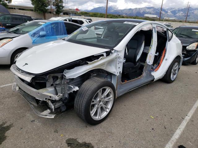 Фото 1 с аукциона – 2021 TESLA MODEL Y с VIN 5YJYGDEE2MF077695